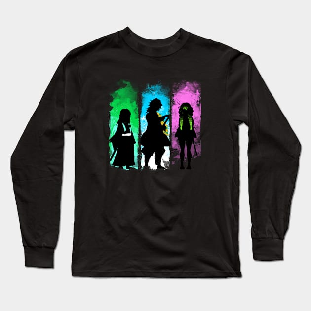 Hashira Long Sleeve T-Shirt by IlonaHibernis